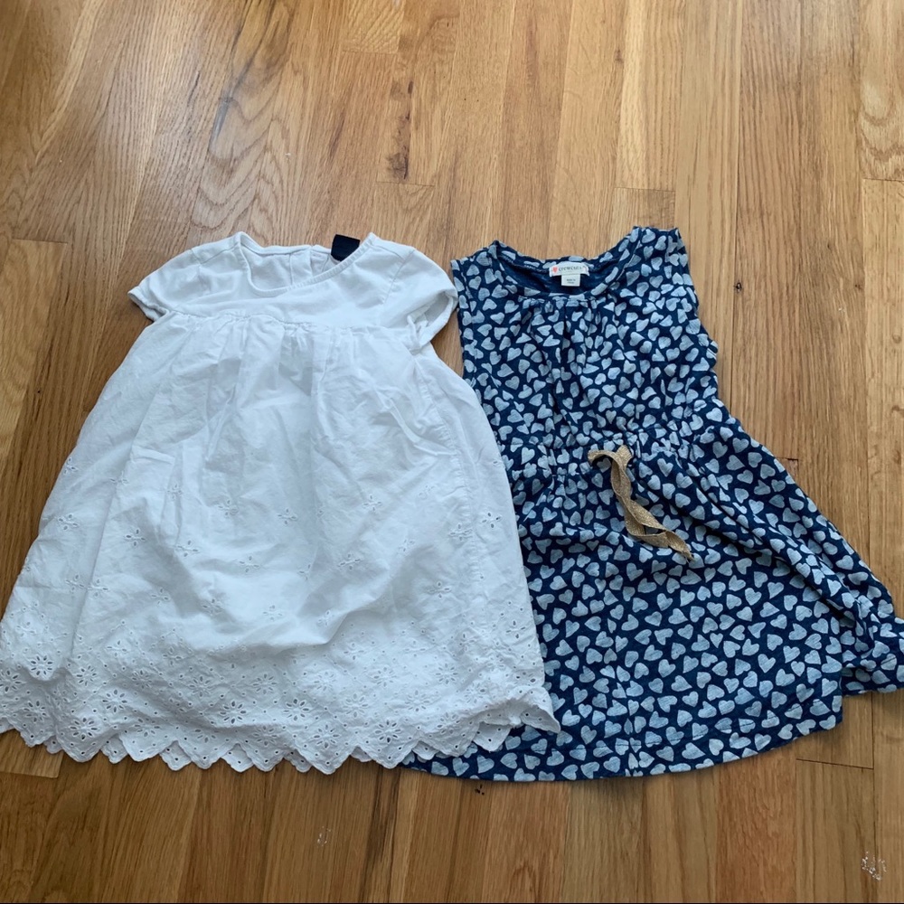 Crewcuts and Gap toddler girl dress